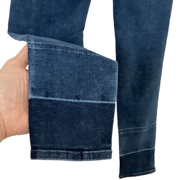 Rag & Bone High Rise Two Tone Ankle Skinny Jeans - Picture 12 of 15